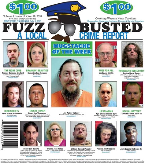 Busted newspaper brevard nc - People booked at the Transylvania County ( Brevard Mugshots) North Carolina and are representative of the booking not their guilt or innocence. Those arrested are innocent until proven guilty. 187 - 192 ( out of 8,020 ) Transylvania County Bookings ( Brevard Mugshots) North Carolina. Booking details and charges.